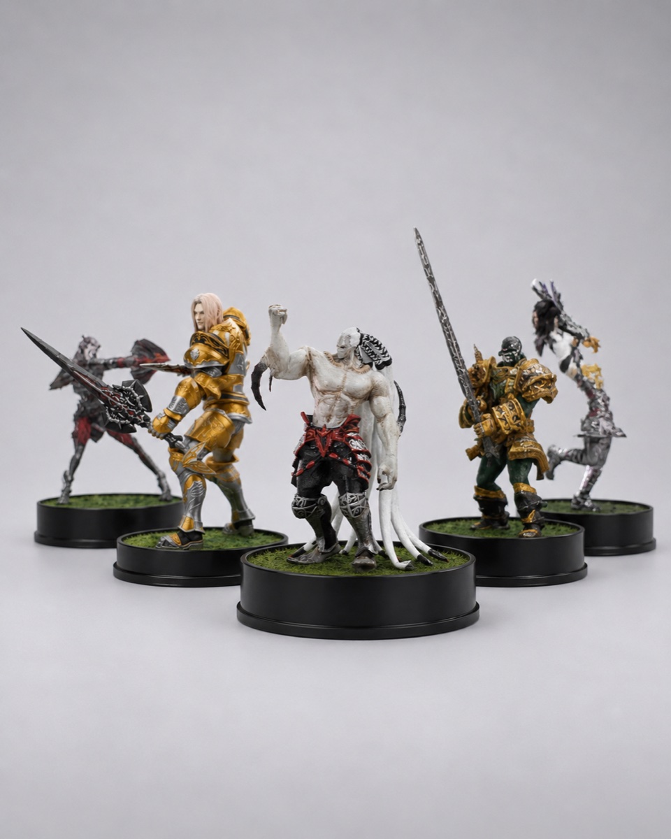 Колекція з 5 фігурок The Battle Club — The Battle Club