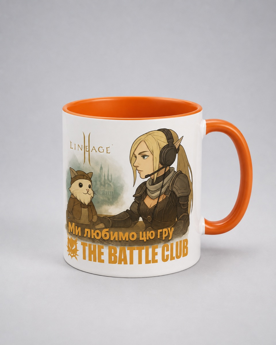 Чашка «Ми любимо цю гру» — The Battle Club
