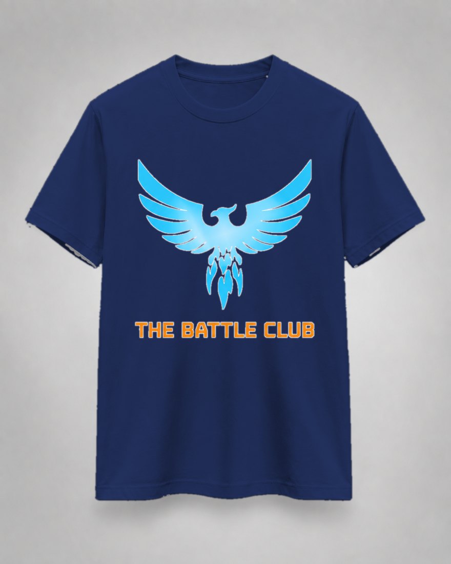Футболка «Фенікс The Battle Club» — колір темно-синій